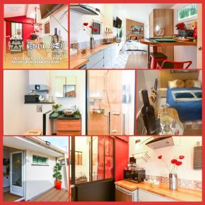Апартаменты Paris-Zenith-Bienvenue-Terrasse-Netflix Пантен Экстерьер фото